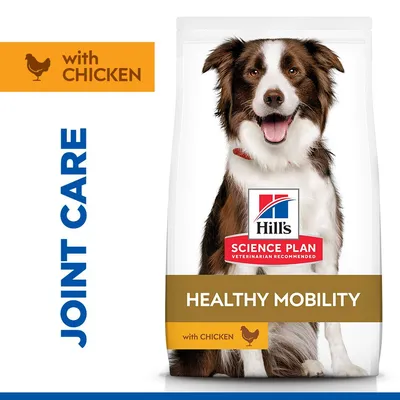 Hill's Science Plan Healthy Mobility Adult 1+ Medium с курицей 
