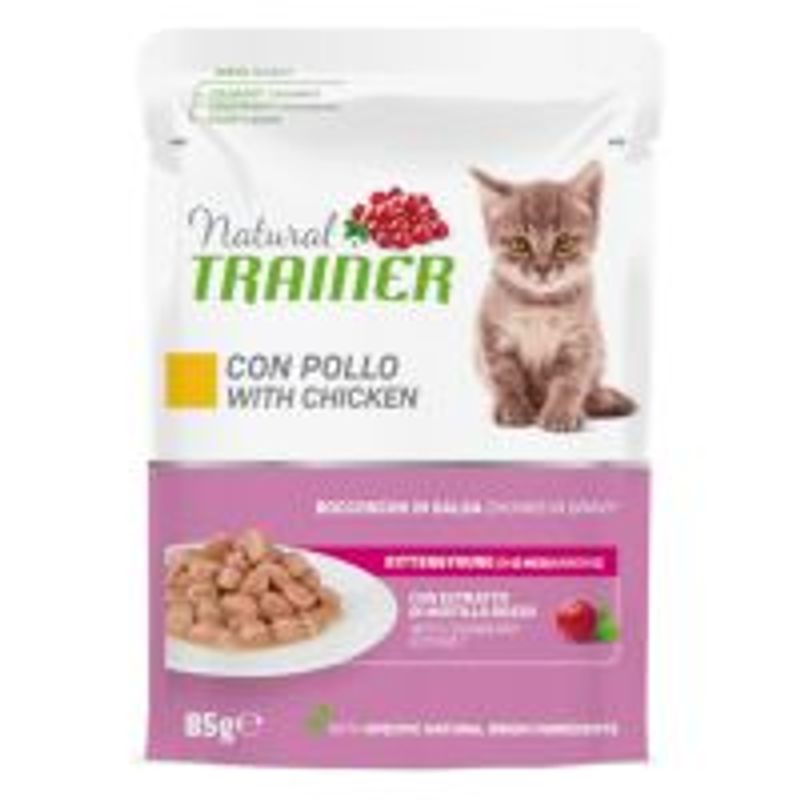 Natural Trainer 12 x 85 g Free pouches 8+4