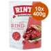 RINTI Kennerfleisch Pliculețe 10 x 400 g