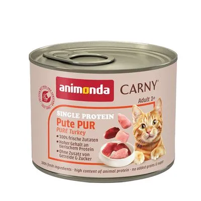 Animonda Carny Single Protein Adult 24 x 200 g Kattenvoer