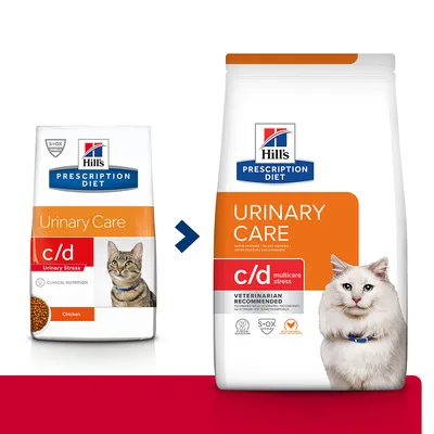Hill's Prescription Diet c/d Urinary Stress Urinary Care s kuřecím