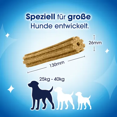 PURINA Dentalife Tägliche Zahnpflege-Snacks für große Hunde