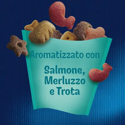 Aromatizzato con Salmone, Merluzzo e Trota