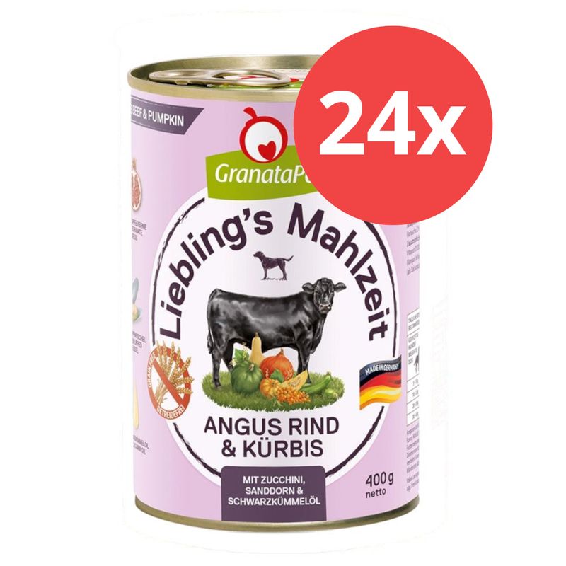Sparpaket GranataPet Liebling's Mahlzeit 24 x 400 g