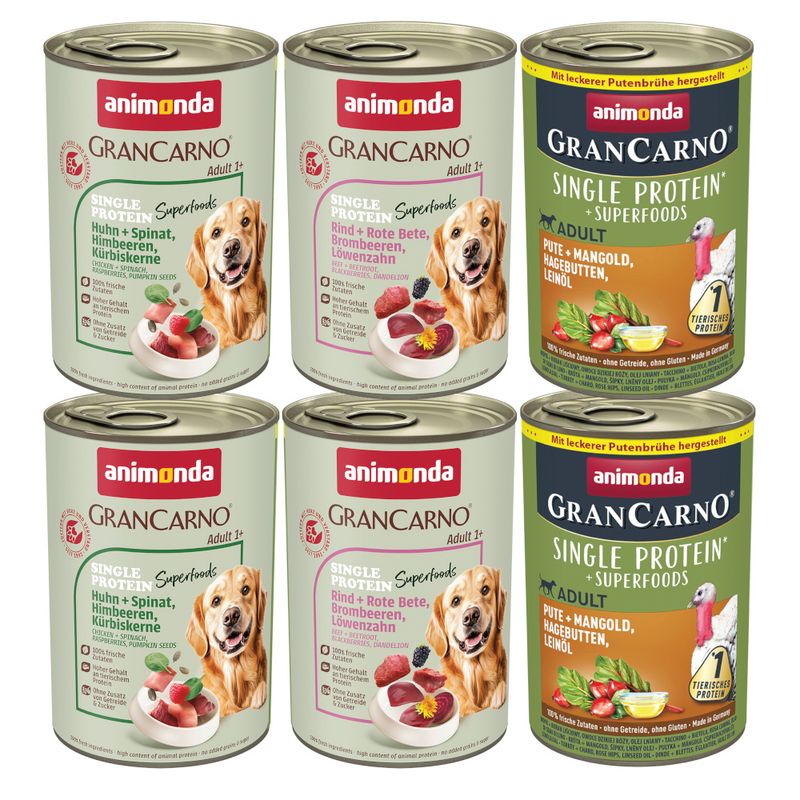 animonda GranCarno Adult Superfoods Mixpaket