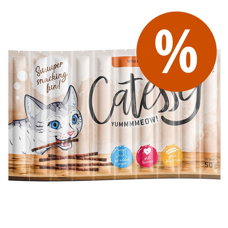 Catessy Sticks 10 x 5 g - 10 % zľava