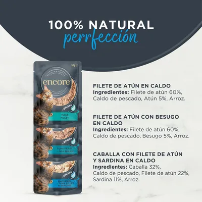 Encore Cat en caldo en bolsitas 5 x 50 g
