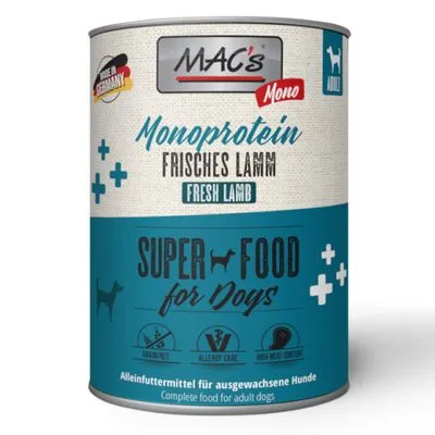 Confezione economica MAC's Mono Sensitive 24 x 800 g