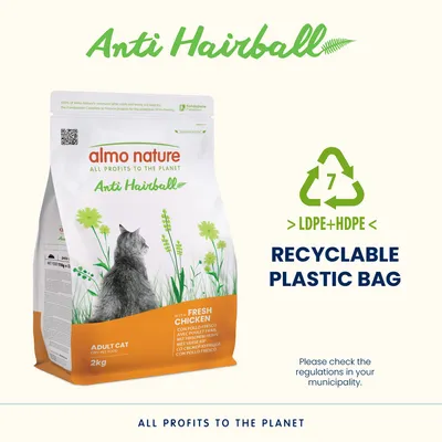 Almo Nature Functional Anti Hairball csirke & rizs
