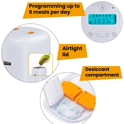 Ferplast fôrautomat Risto Pet