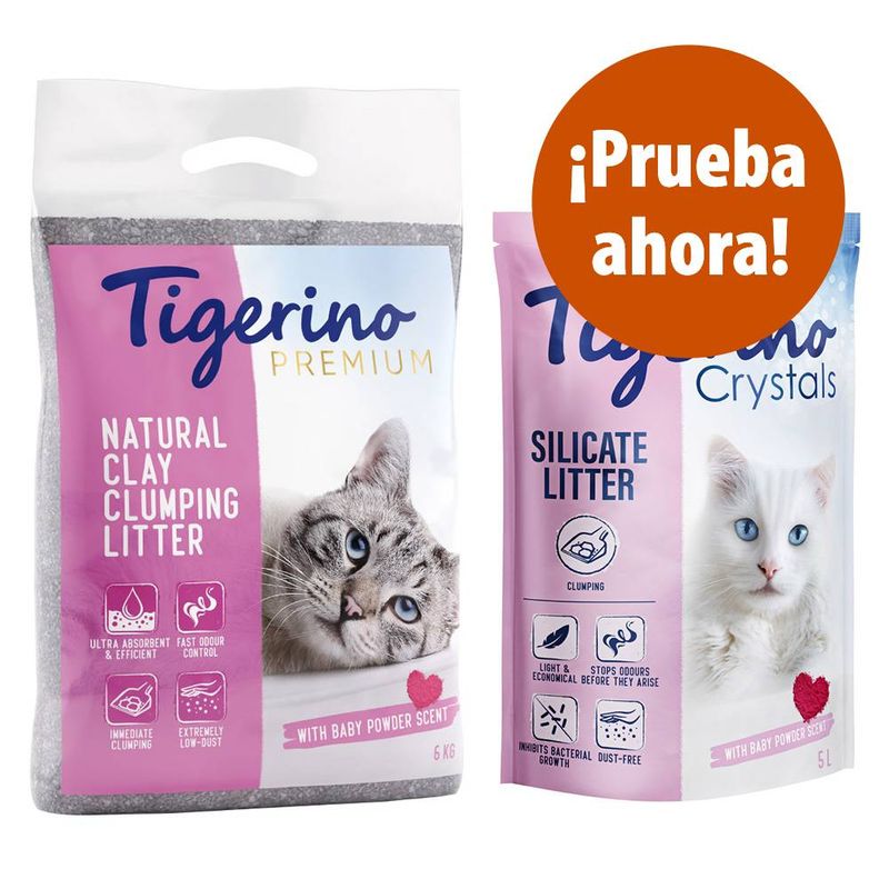 Tigerino aglomerante: Canada + Fresh - Pack de prueba ¡con gran descuento!