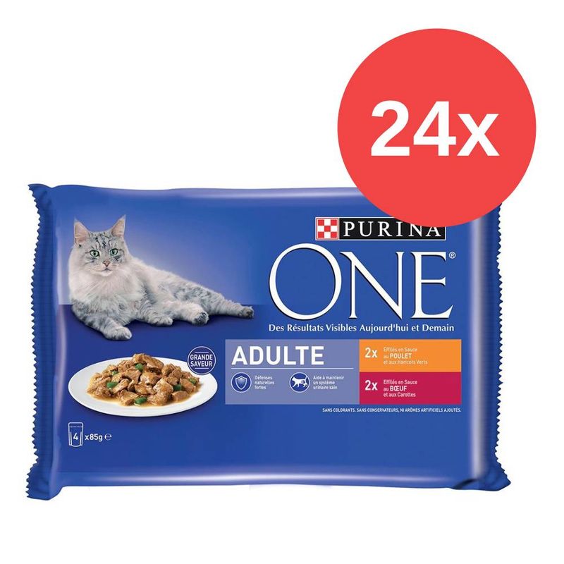 Sparpaket PURINA ONE 24 x 85 g