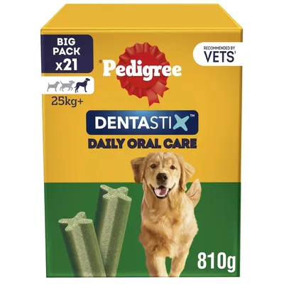 Pedigree Dentastix Fresh - Daily Oral Care for Large Dogs (>25kg) - 84 Sticks