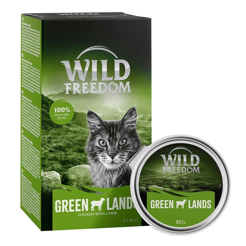 6 x 85 g Wild Freedom Adult agneau, poulet