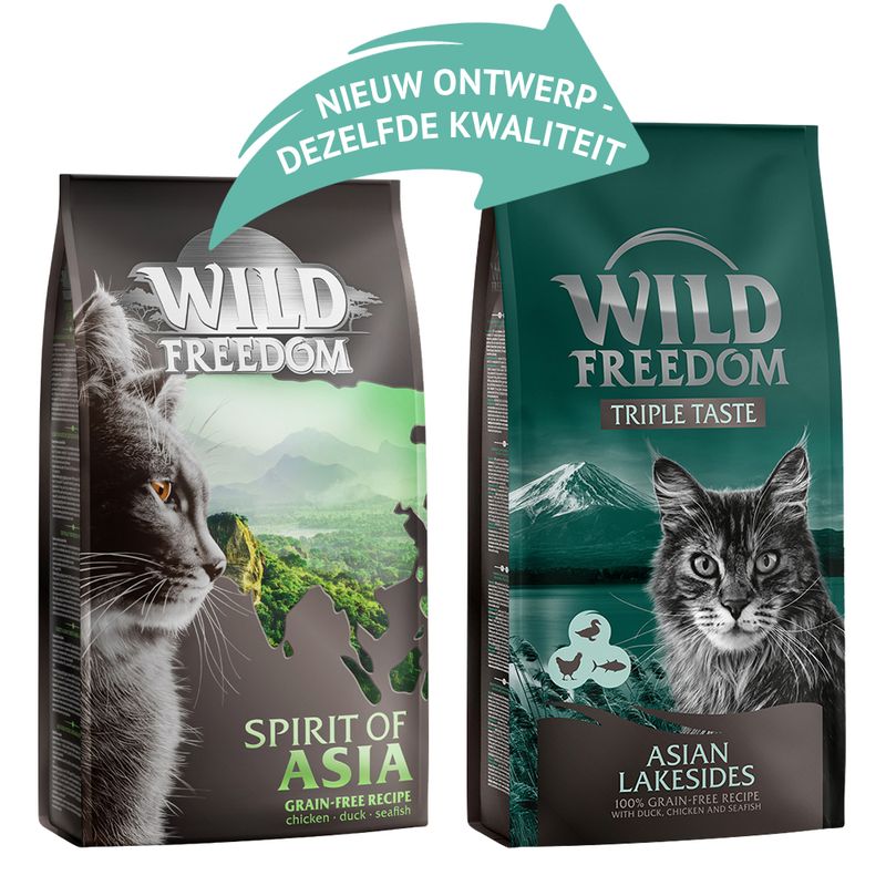 Wild Freedom “Aziatische Lakesides” - Graanvrij Kattenvoer