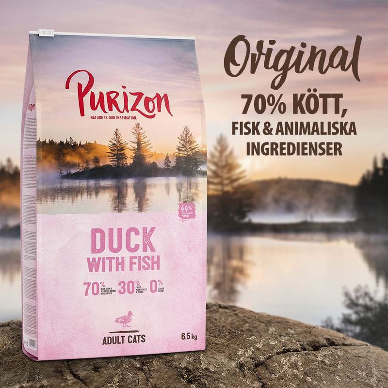 Purizon Adult Duck & Fish - spannmålsfritt