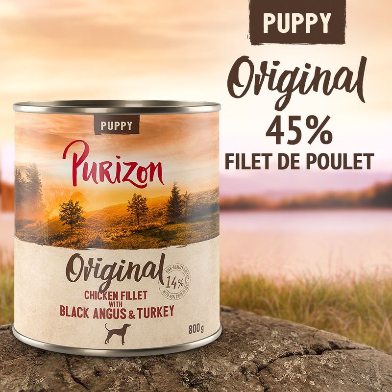 Purizon Puppy 6 x 800 g pour chiot