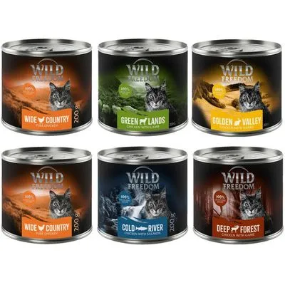 Wild Freedom Adult Kattenvoer 12 x 200 g Wild Freedom Adult Kattenvoer 12 x 200 g