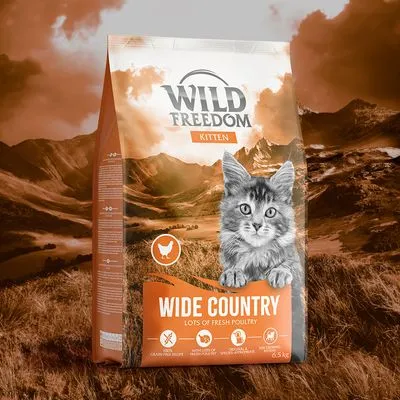 Wild Freedom Kitten "Wide Country" Gevogelte - graanvrije receptuur