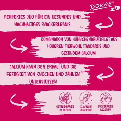 Dokas Calcium-Knochen