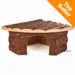 Maisonnette d'angle pour rongeur et lapin