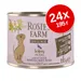 Икономична опаковка Rosie's Farm Single Meat Adult 24 x 195 г