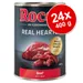 Ekonomipack: Rocco Real Hearts 24 x 400 g