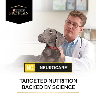 Purina Pro Plan NC NeuroCare. Targeted nutrition backed by science.