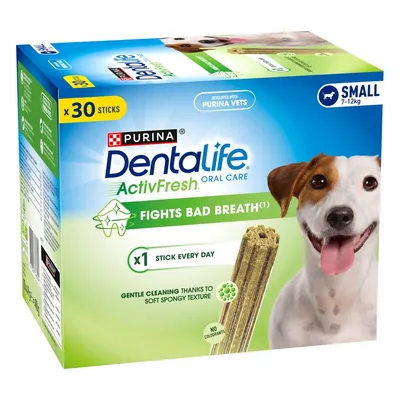 PURINA Dentalife Active Fresh Daily Dental Care Snacks for Small Breed Dogs