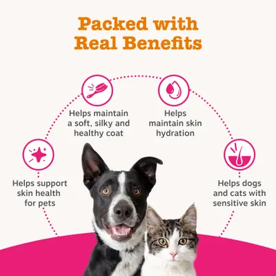 Zesty Paws Skin & Coat Salmon Oil Formula - 250ml Zesty Paws Skin & Coat Salmon Oil Formula - 250ml
