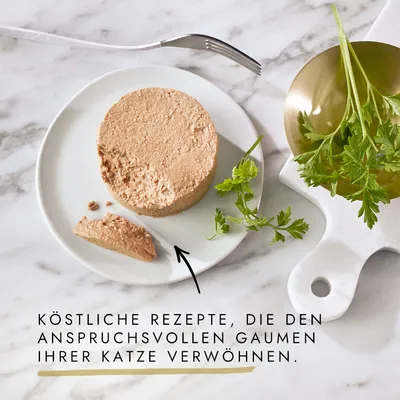 Köstliche Rezepte, die den anspruchsvollen Gaumen Ihrer Katze verwöhnen.