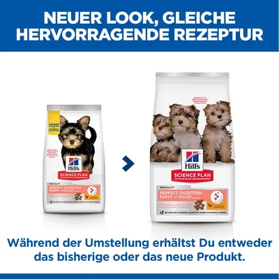 Hill's Science Plan Perfect Digestion Puppy Small & Mini pour chien