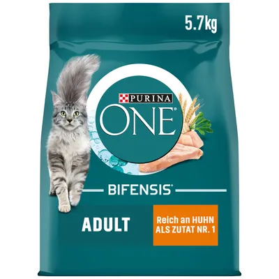 Purina ONE Adult с пилешко и пълнозърнести храни