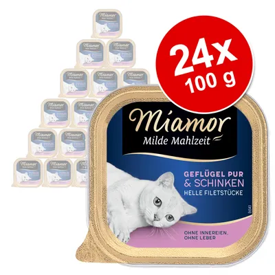 Miamor Comida Suave 24 x 100 g - Pack Ahorro