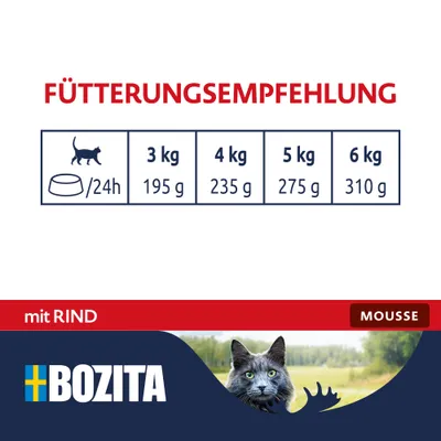 Bozita Mousse Postbiotics 12 x 85 g