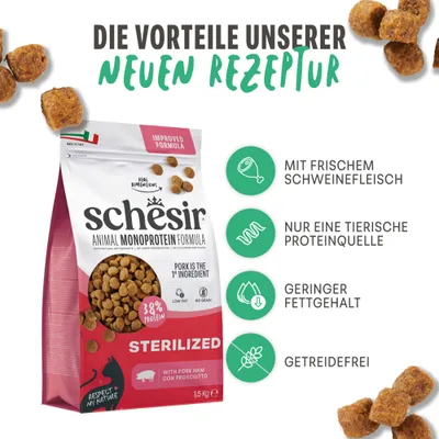 Schesir Sterilized & Light mit Schinken