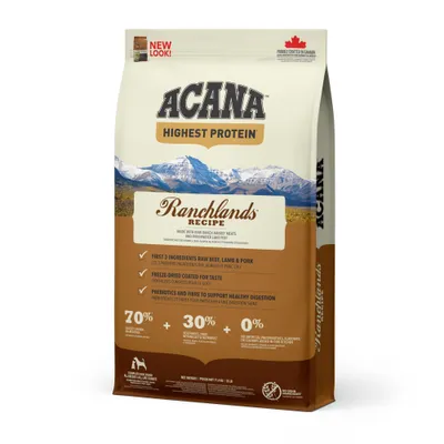 Acana Highest Protein wołowina, jagnięcina i pstrąg - 11,4 kg Acana Highest Protein wołowina, jagnięcina i pstrąg - 11,4 kg