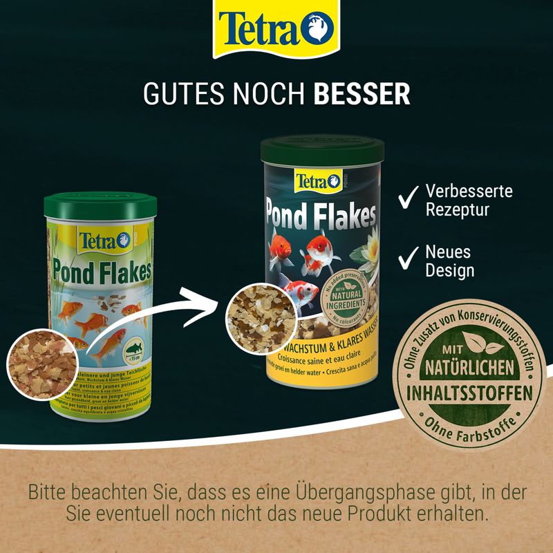 TetraPond Teichfischfutter Flakes