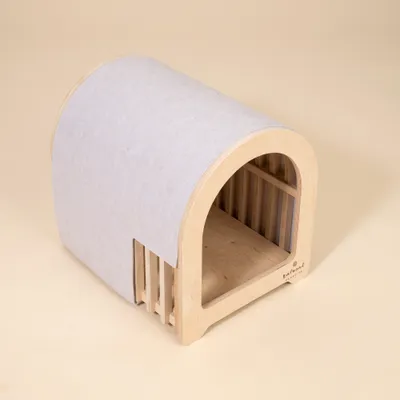 Natural Paradise Maison pour chat Zinnia - L 38 x l 47 x H 44 cm Natural Paradise Maison pour chat Zinnia - L 38 x l 47 x H 44 cm