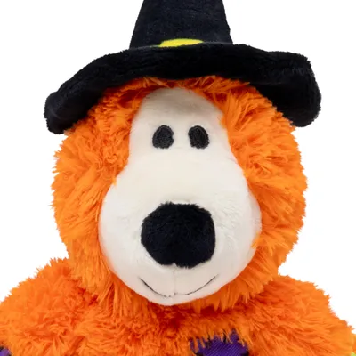 KONG WildKnots Halloween Orso-Strega, arancione - ca. L 22 x P 12 x H 18 cm