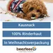 Beeztees Weihnachtszuckerstange Geflochtene Rinderhaut 180 g