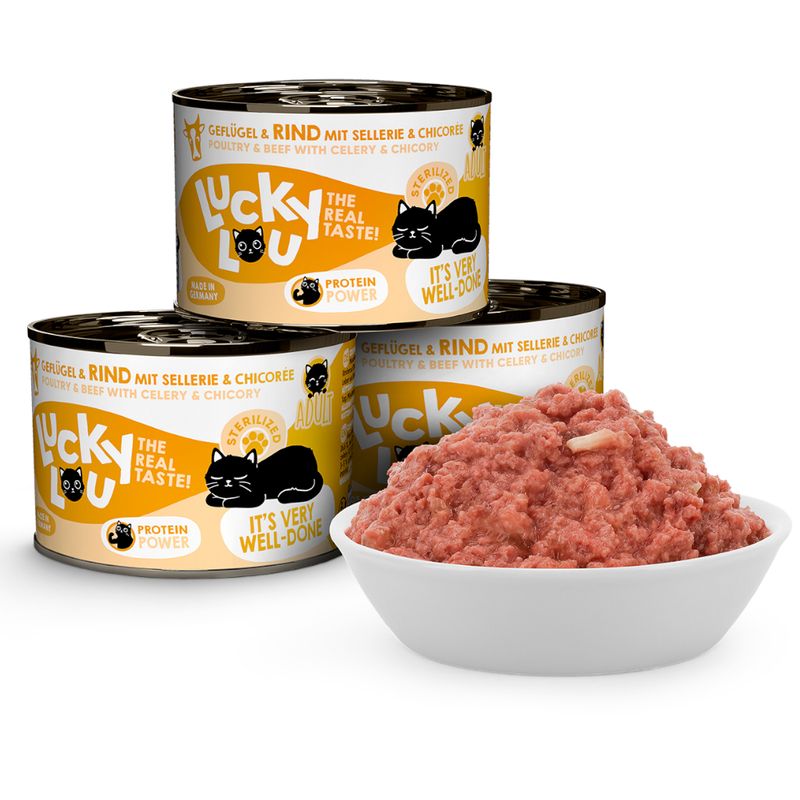 Lucky Lou Sterilized 6 x 200 g