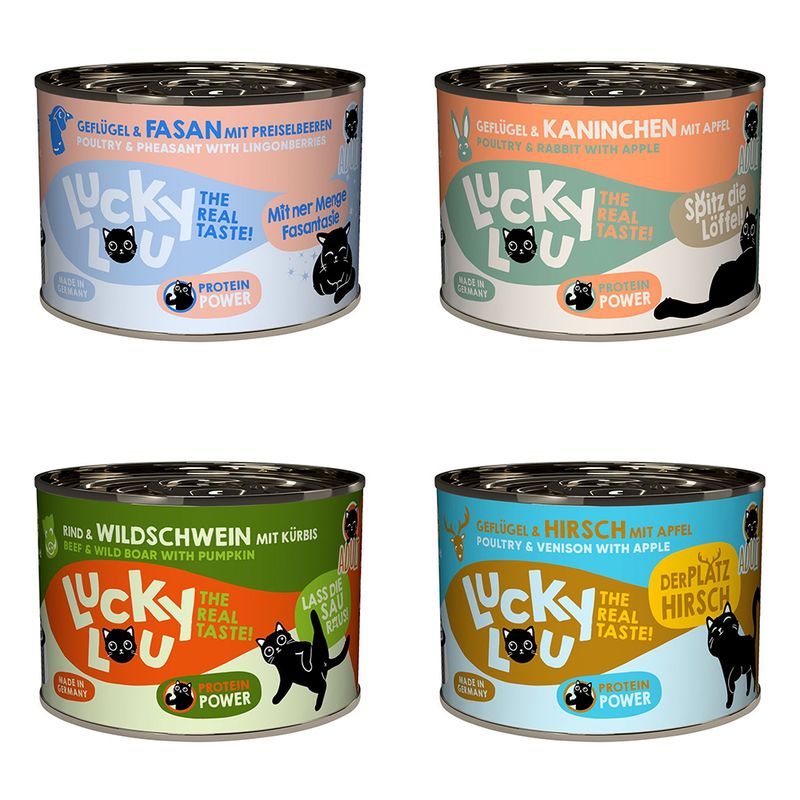Pakiet próbny Lucky Lou Adult, 6 x 200 g