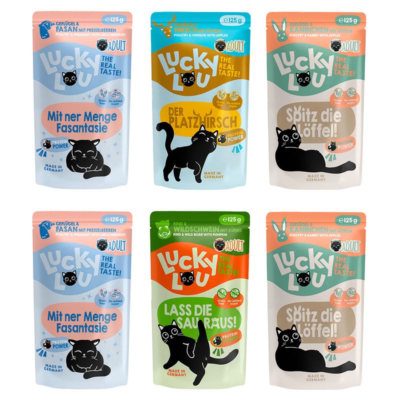 Lucky Lou Adult Probiermix 6 x 125 g