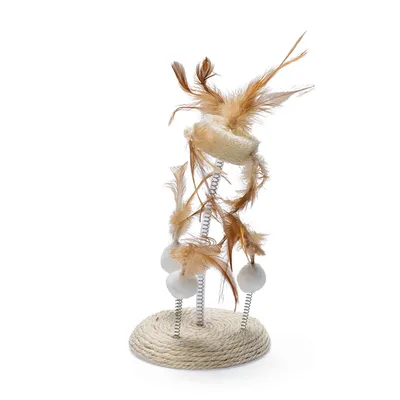 Jouet Karlie Nava en sisal et luffa pour chat