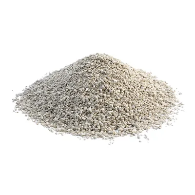 Pile of grey, granular material. Product shown without packaging.