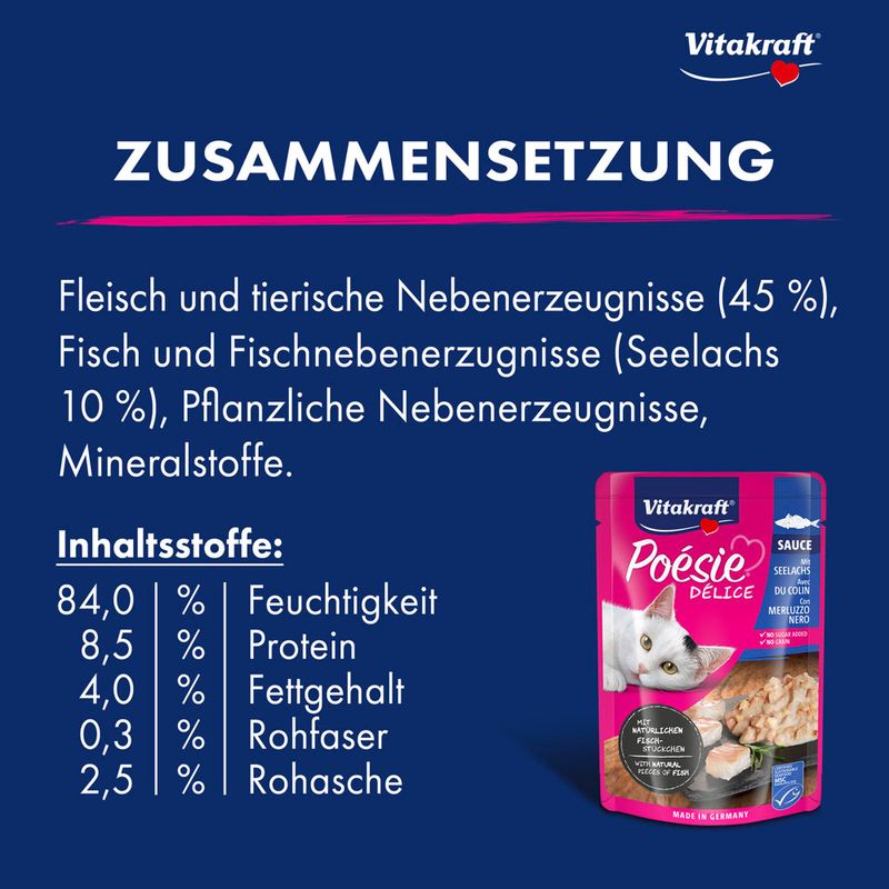 Vitakraft Poésie Délice 23 x 85 g