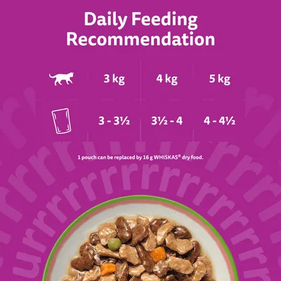 Whiskas 1+ Tasty Mix Chef's Choice in Gravy