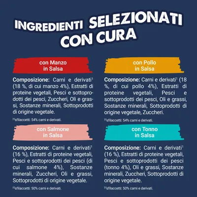 Megapack Felix Sfilaccetti Rustici in Buste 120 x 80 g - Selezione mista in Salsa Megapack Felix Sfilaccetti Rustici in Buste 120 x 80 g - Selezione mista in Salsa