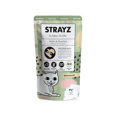 STRAYZ BIO Katze 8 x 85 g